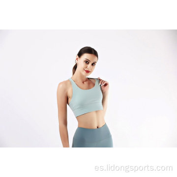 Venta caliente de verano mujeres sin mangas de yoga chaleco de yoga chaleco fitness sujetador ropa chaleco de yoga